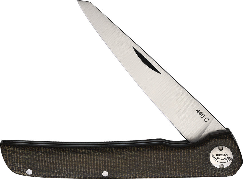 OTTER-Messer York Folder Micarta Green