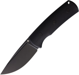 Petrified Fish Beluga Fixed Blade Black