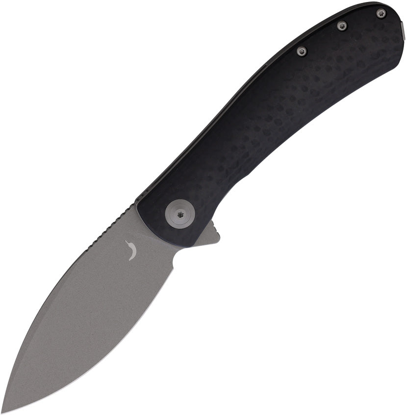 Trollsky Mandu XL Linerlock Carbtex