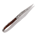 Traditional Laguiole En Aubrac 12cm Folding Pocket Knife with Amourette (Snakewood) Handle
