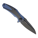 Kershaw Natrix XL Sub-Frame Lock CF Pocket Knife. Large, 3.75-inch black oxide coated blade for tough tasks. Durable G10 handle with carbon fiber inlay for secure grip. Extended tang and pocket clip for convenient everyday carry.