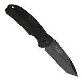 Black G-10 handle CAMILLUS folding pocket knife with black tanto blade