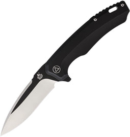 QSP Knife Woodpecker Framelock Black