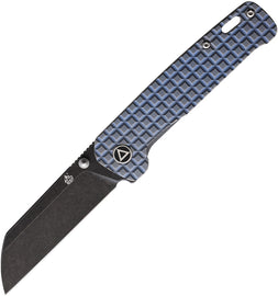 QSP Knife Penguin Framelock Frag Ti Blue