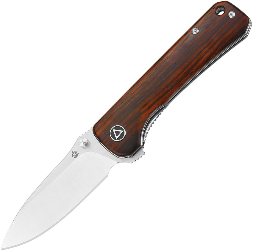 QSP Knife Hawk Linerlock Cocobolo