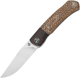 QSP Knife Gannet Linerlock Brown