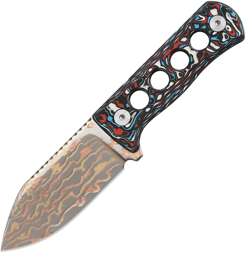 QSP Knife Canary Neck Knife Copper Dam