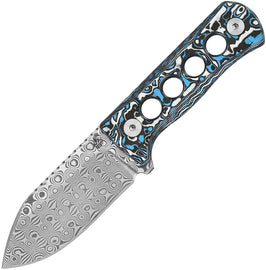 QSP Knife Canary Neck Knife Damascus