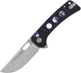 QSP Knife Unicorn Button Lock Pur G10