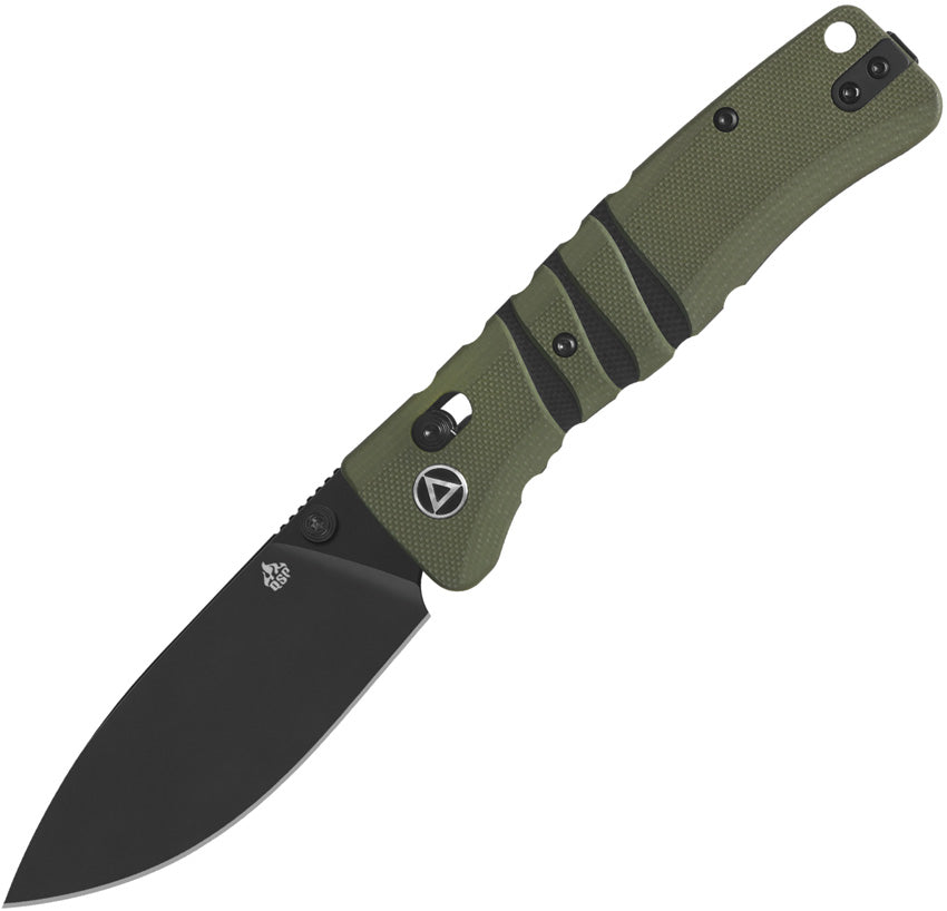 QSP Knife Ripley Glyde Lock Green G10