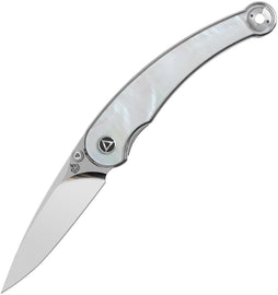 QSP Knife Dolphin Linerlock Pearl