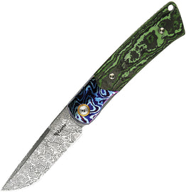 Reate Knives Tribute Linerlock Jungle Wear