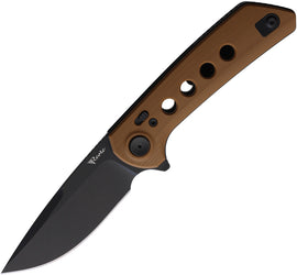 Reate Knives PL-XF Pivot Lock Tan G10