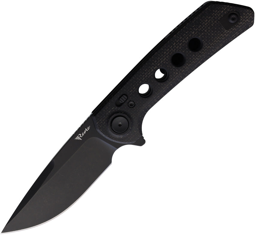 Reate Knives PL-XF Pivot Lock Blk Mic PVD