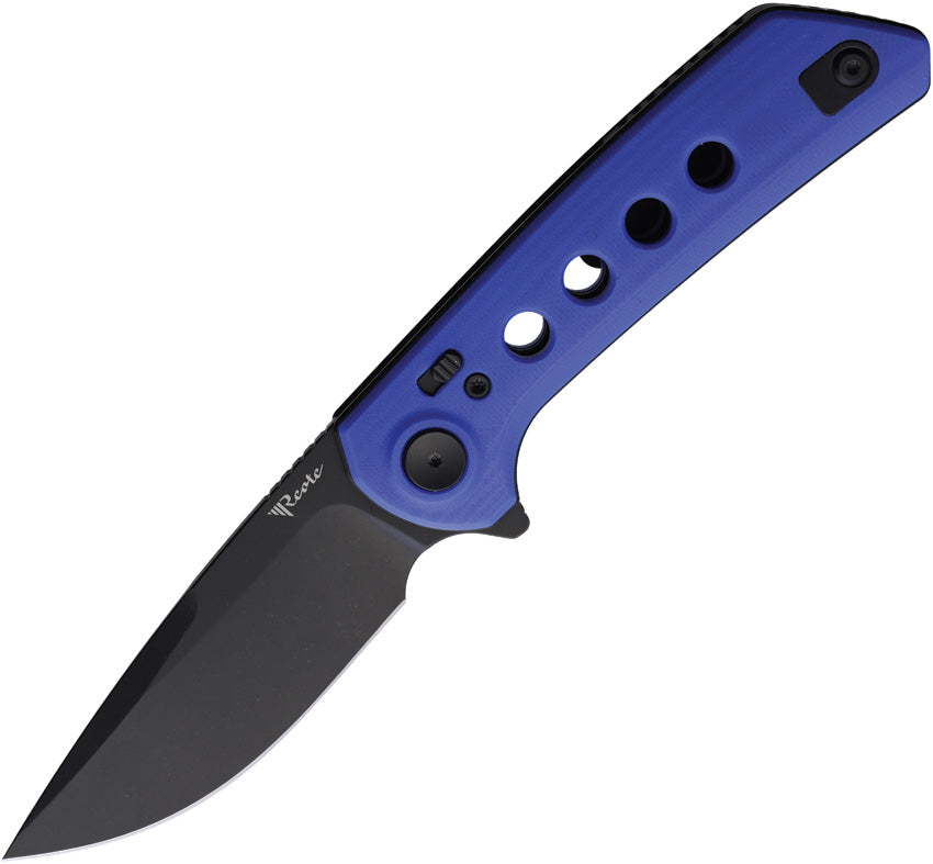 Reate Knives PL-XF Pivot Lock Blue G10 PVD