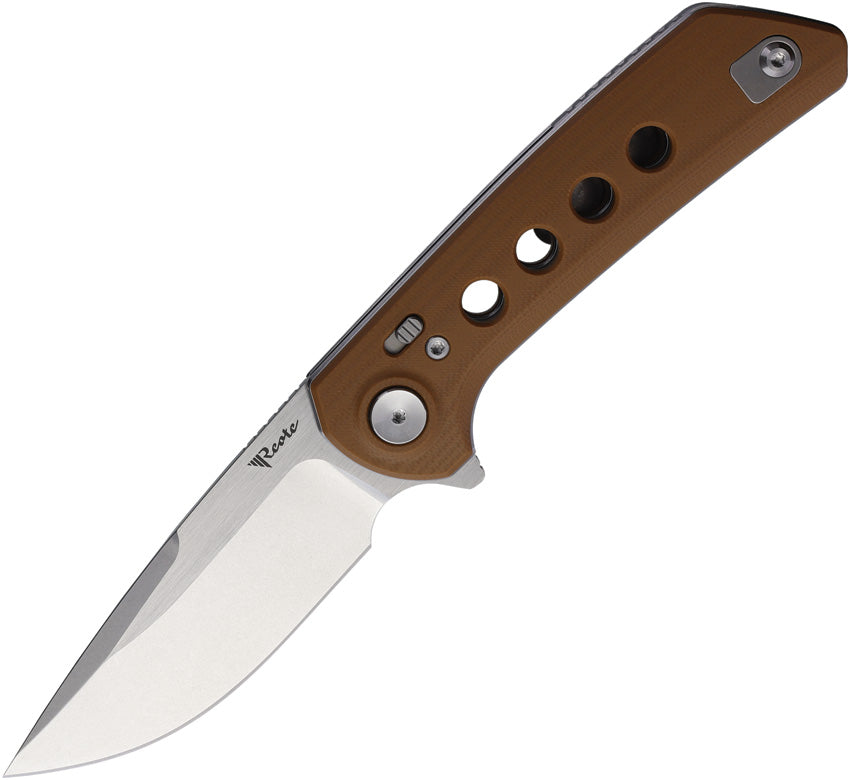 Reate Knives PL-XF Pivot Lock Tan G10 SW