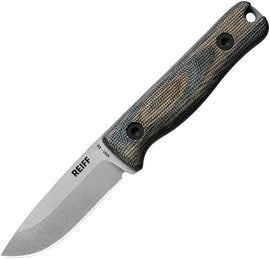 Reiff Knives F3 EDC Fixed Blade Grn/Blk K