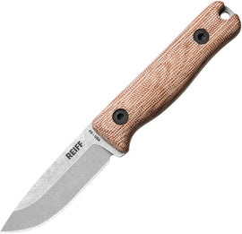 Reiff Knives F3 EDC Fixed Blade Nat Ltr