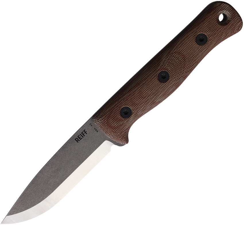 Reiff Knives F4 Scandi Bushcraft Natural