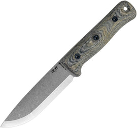 Reiff Knives S5 Fixed Blade Grn Micarta