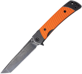 Revo Duo Linerlock Tanto Orange