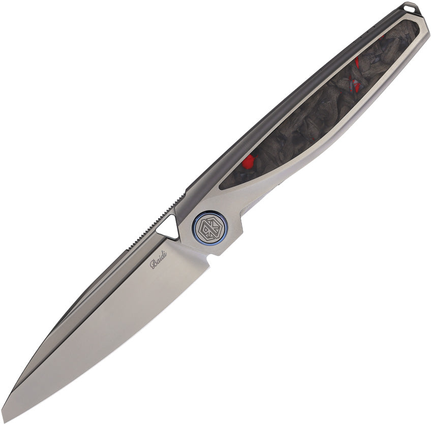 Rike Knife Baidi-S Linerlock Red CF