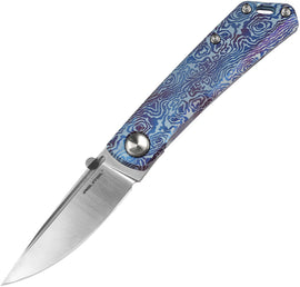 Real Steel Luna BoostFramelock Blue Swirl