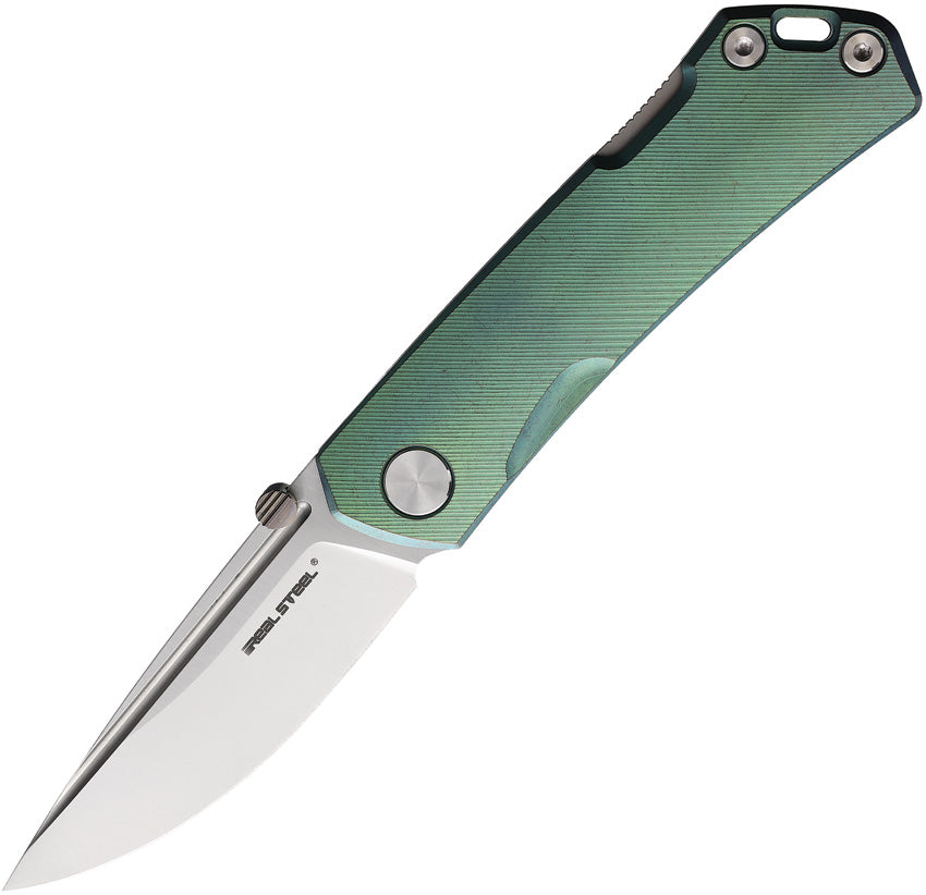 Real Steel Luna Maius Lockback Green