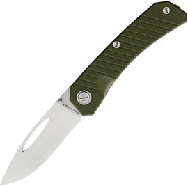 Real Steel Akuma Linerlock Olive Green