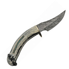 Rite Edge USA Damascus Skinner