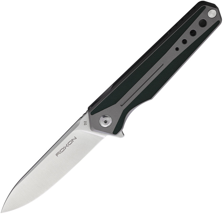 ROXON 8"" Folding Knife D2 Titanium