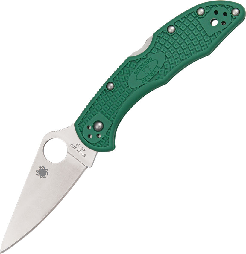 Spyderco Delica Lockback Green