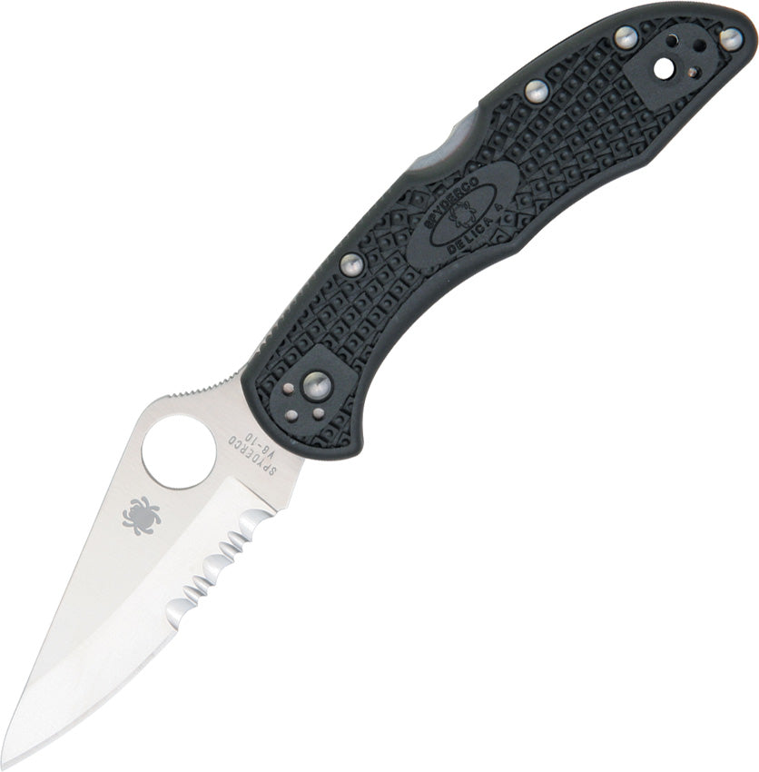 Spyderco Delica 4 Lockback Black