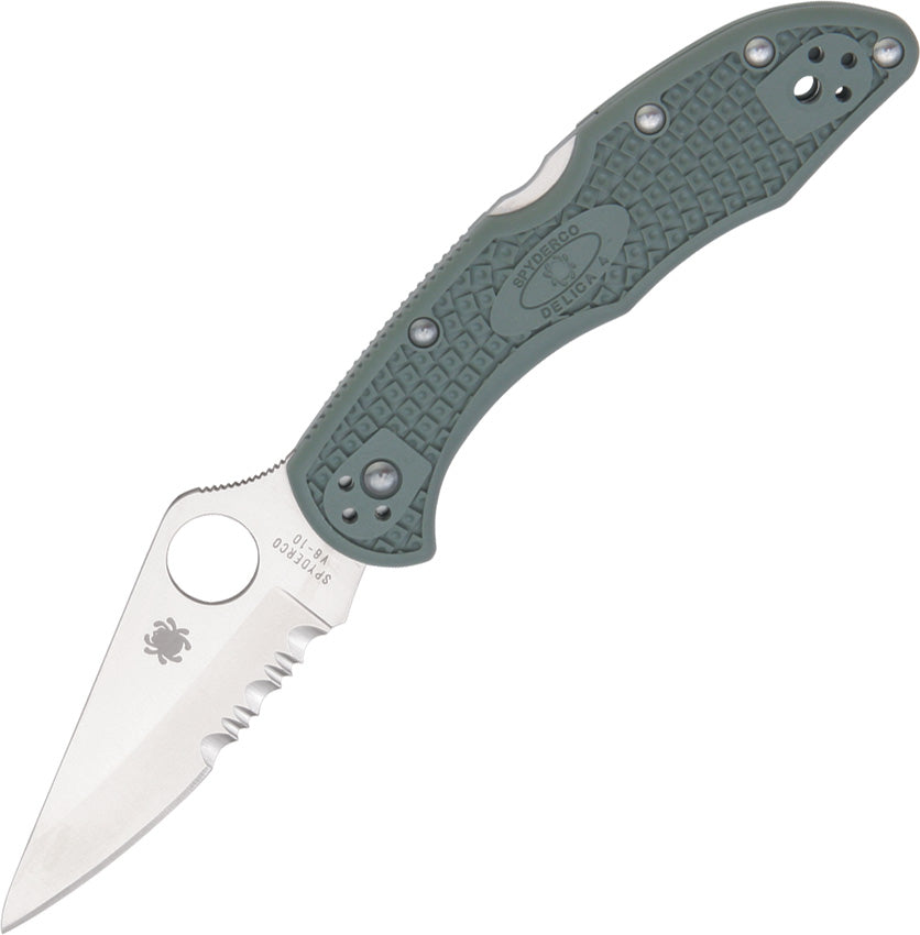 Spyderco Delica 4 Lockback Green