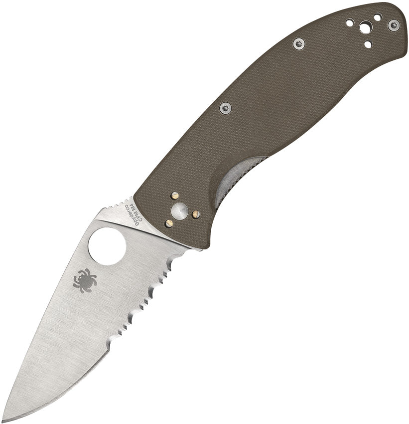 Spyderco Tenacious Linerlock Brown G10