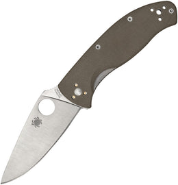 Spyderco Tenacious Linerlock Brown G10