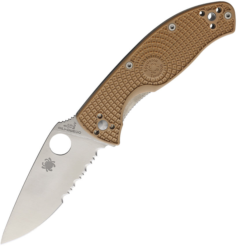 Spyderco Tenacious Linerlock Tan FRN