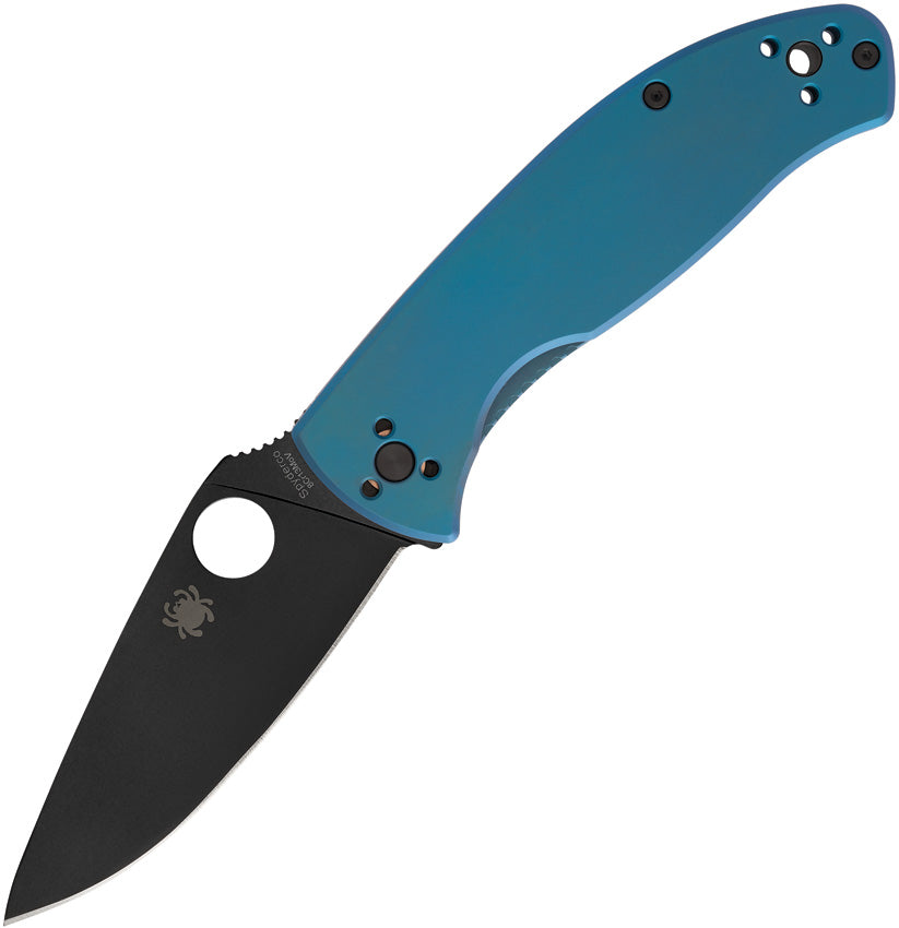 Spyderco Tenacious R.I.L. Titanium Blue