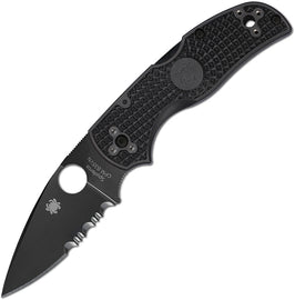 Spyderco Native 5 Lockback Black Serr