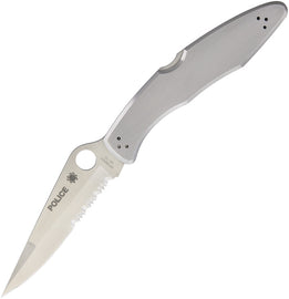 Spyderco Police Model Lockback Serr