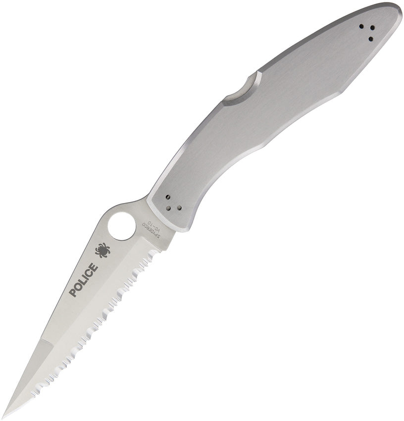 Spyderco Police Model Lockback Serr