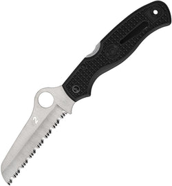 Spyderco Atlantic Salt Lockback Black