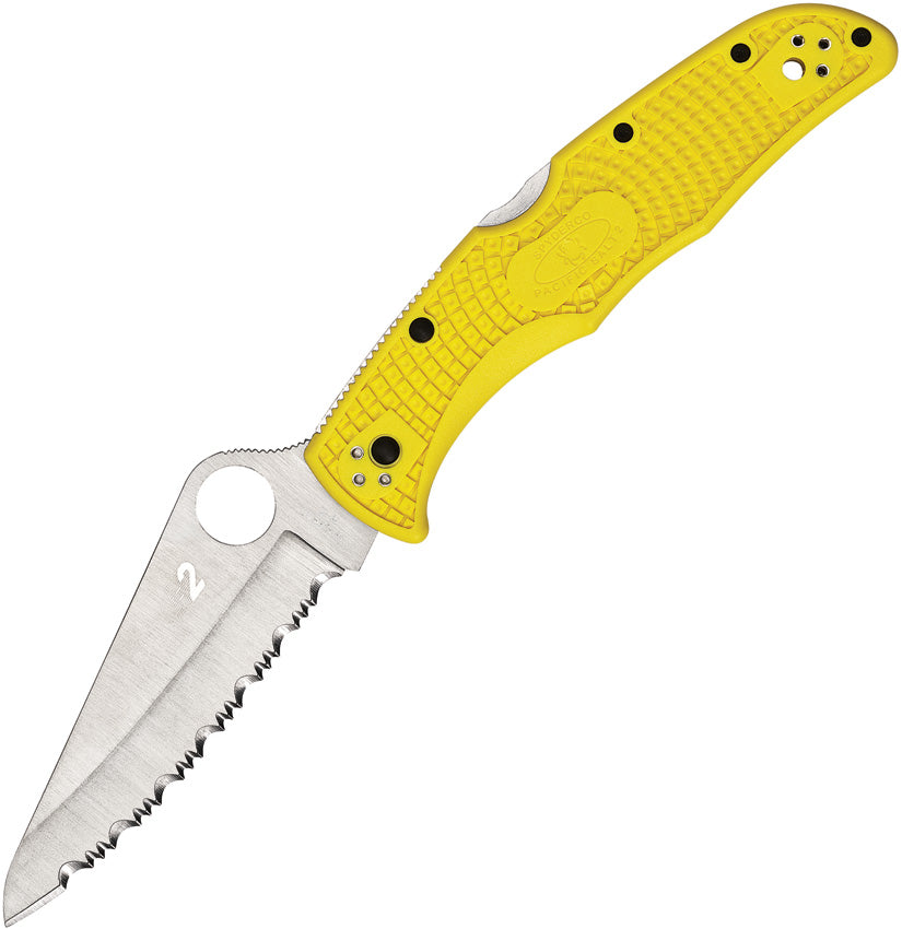 Spyderco Pacific Salt 2 Lockback Yellow