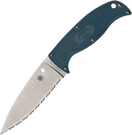 Spyderco Enuff 2 Fixed Blade Blue K390