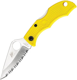 Spyderco Ladybug 3 Lockback Salt Serr