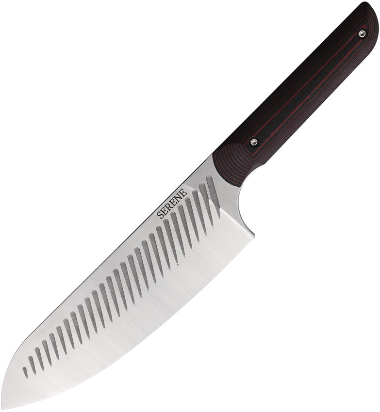 Serene Kitchen Co. Chef's Knife Magna Cut Blk/Red