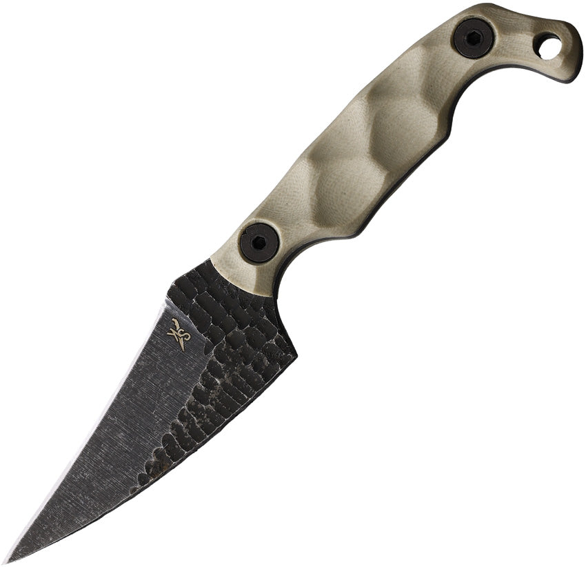 Stroup Knives Mini Mod 2 Fixed Blade Tan