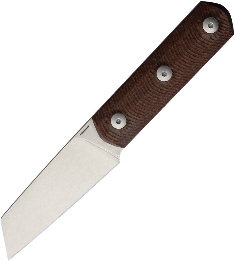 Straight Line Erny Fixed Blade Burlap