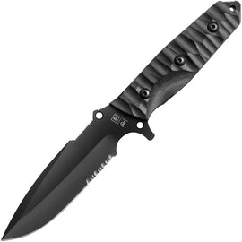 TB Outdoor Survival Fixed Blade Black