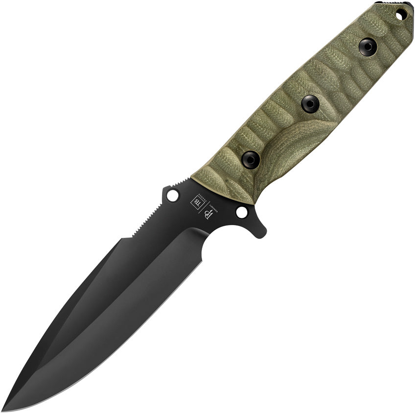 TB Outdoor Survival Fixed Blade Green